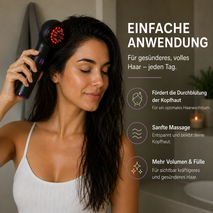 GlowBrush – Sichtbar volleres Haar in nur wenigen Minuten täglich
